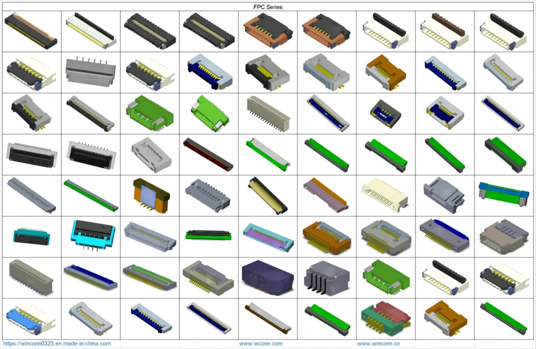 Pin Header Box Female Header;ATX;Btx;FPC;FFC;Lvds;IC Socket;RJ45;USB;1394;DIN;HDMI;Pcie;SATA;Wtb;Btb;Wtw;RF;D-SUB;DVI;Ngff;M2;SIM;Battery;Pogo Pin Connector