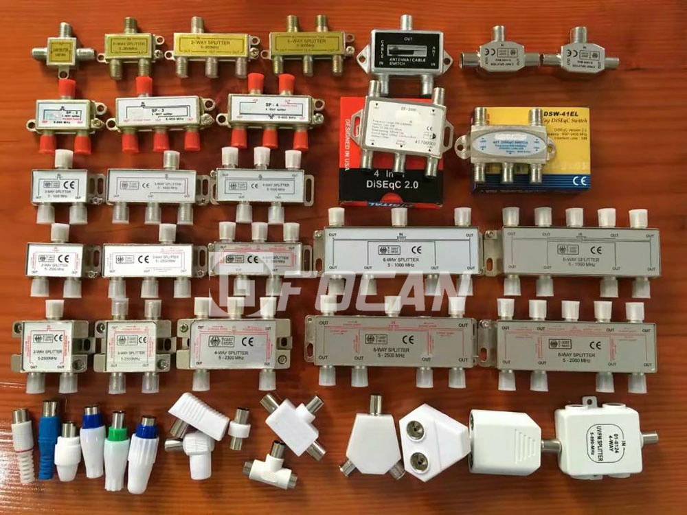 PCB Mount RF Coaxial Female F Type Connector