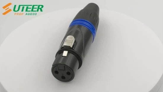 Connettore XLR a 3 pin/spina jack da 6,35 mm/presa smartphone da 3,5 mm/connettori Speakon/RCA/Powercon/Ethercon/BNC/connettore altoparlante/connettore Ethernet/connettore di alimentazione